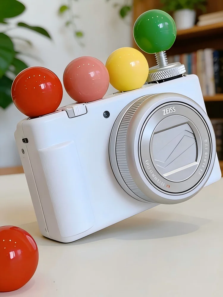 Cute Round Ball Hot Shoe Cover - Sony Camera Zv-E10 recension och pris
