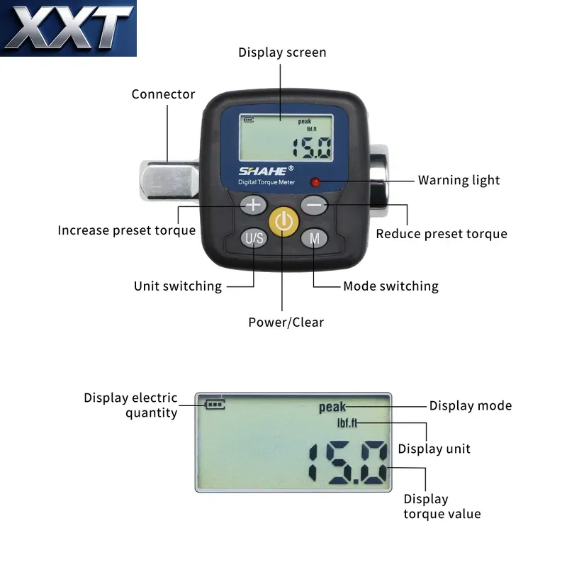 XXT Shahe Digital Torque Wrenc - Electronics Repair Tools recension och pris